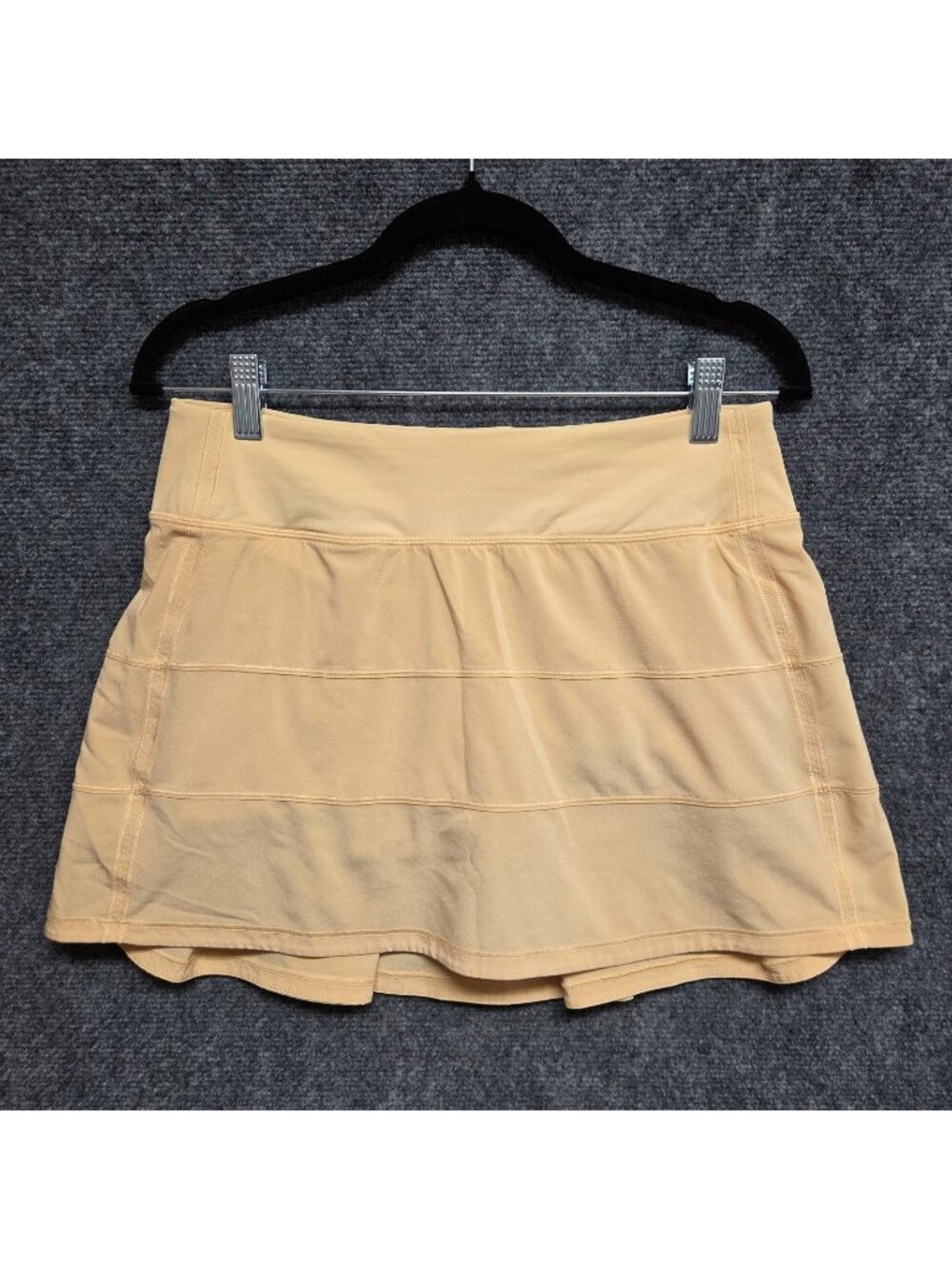 Lululemon Skort Womens 6 Mango Dream Pace Rival Mid-Rise Skirt Long Athletic